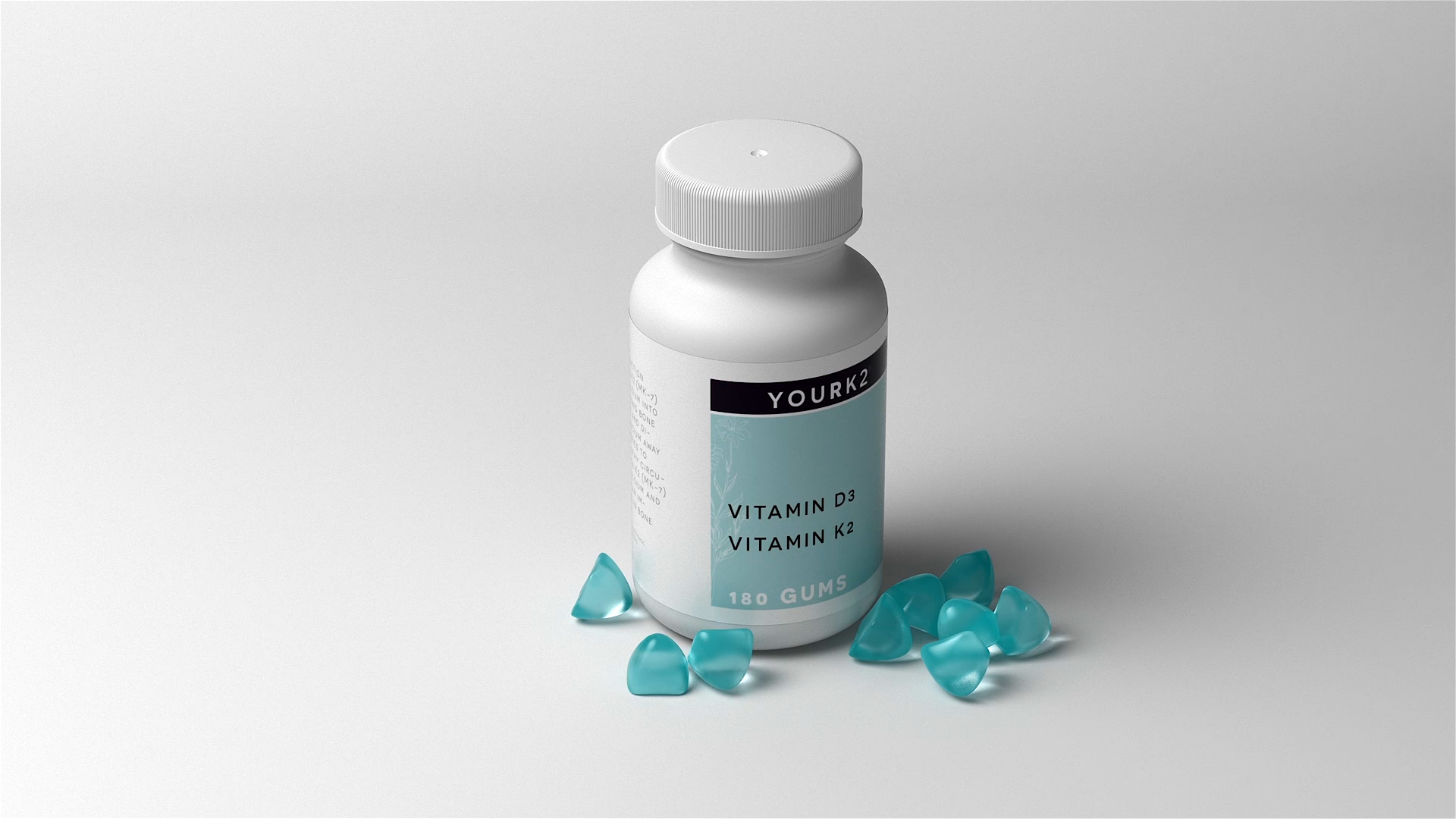 Produktfilm Vitamin Darstellung 3D Dose